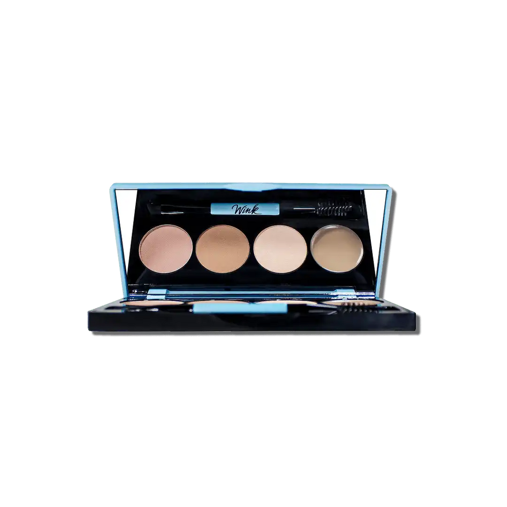 Dark Brow Powder Palette & Eyebrow Shaping Kit | Wink – Wink Brow Bar