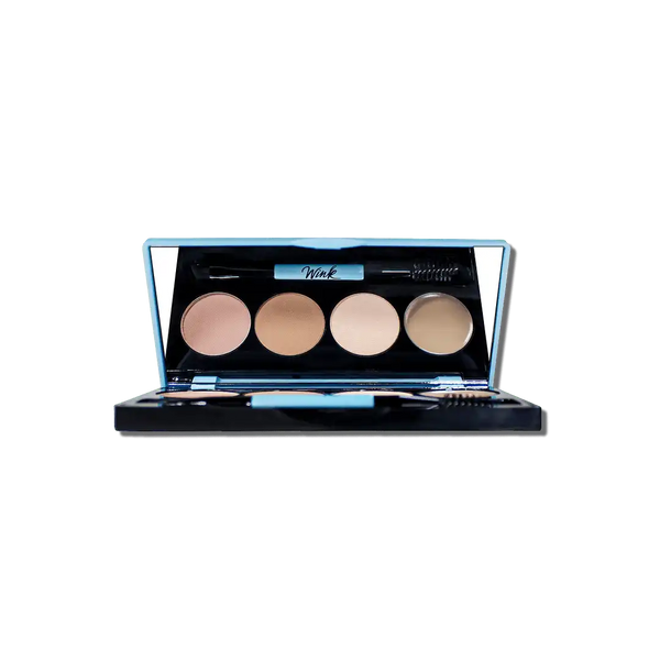 Dark Brow Powder Palette & Eyebrow Shaping Kit | Wink – Wink Brow Bar